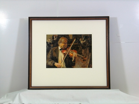 Concert Master Framed