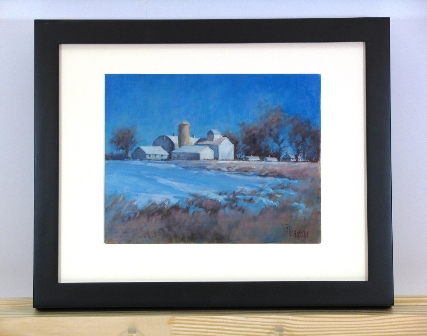 December's Farm Framed