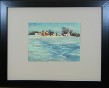 February's Farm Framed