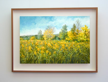 Goldenrod Morning Framed