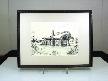 The Last Depot Framed