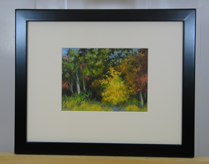 Leaning Oaks 3 Framed