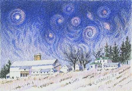 Starry Night Over Green Acres
