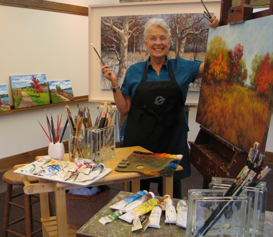 Suzanne in Studio Standing