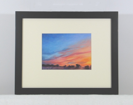Sunset Ridge Framed