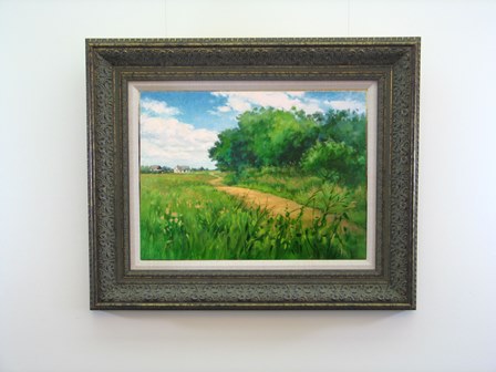 Walking The Hedgerow Framed