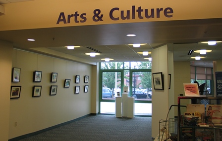 Suzanne's Wheaton Library Art Exhibit